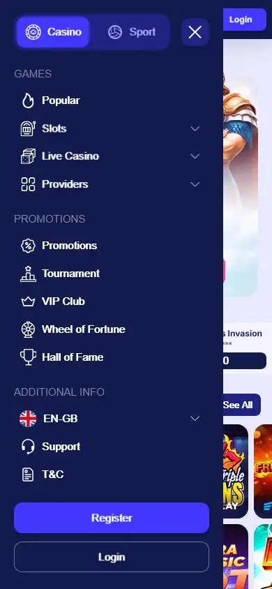 Fortunica casino in United Kingdom