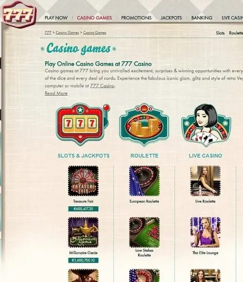 Guide to verywell casino 777