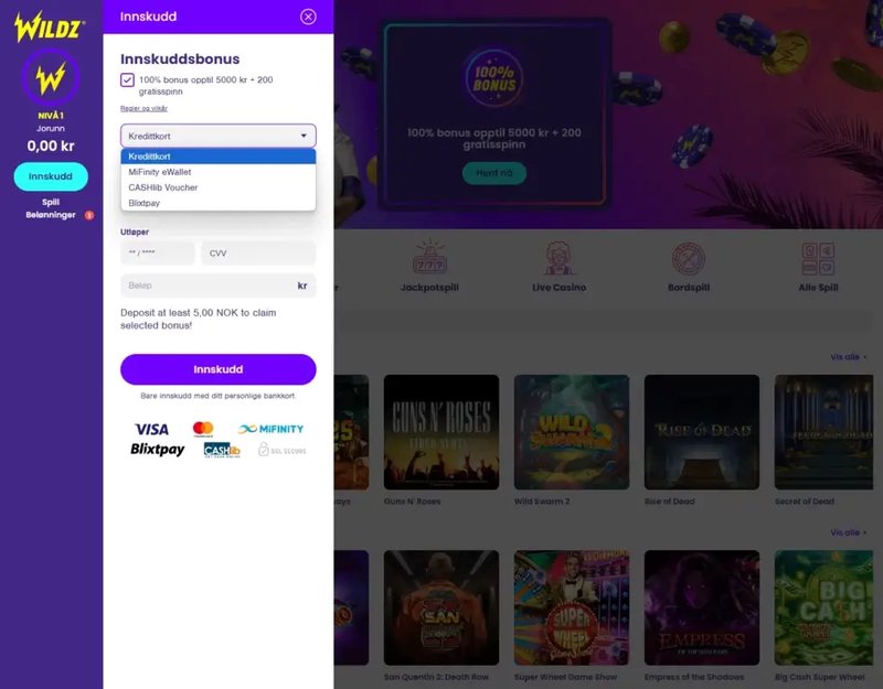Best wildzy login in United Kingdom